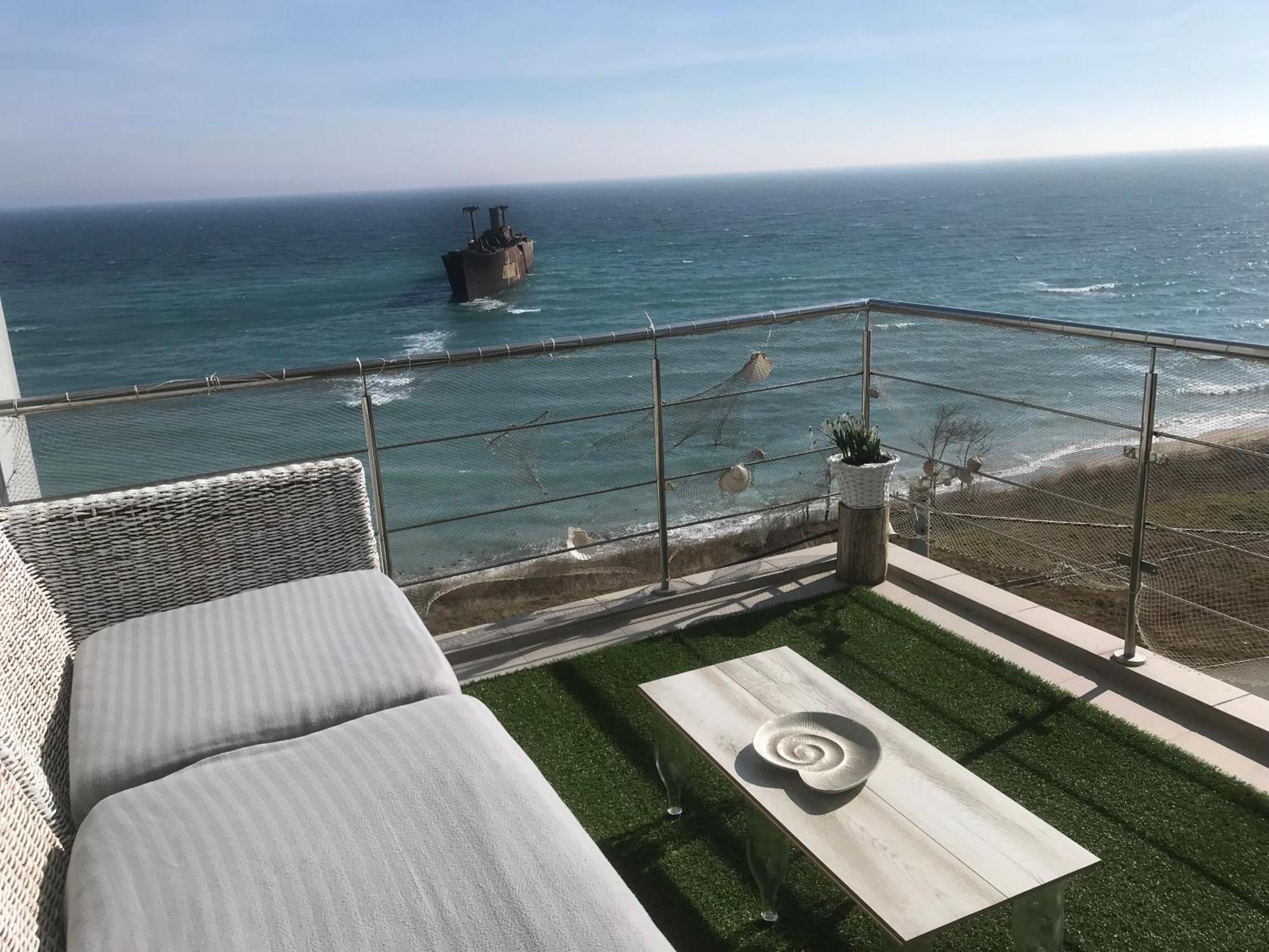 Appartamento Apartament Costinesti Vedere Epava Esterno foto