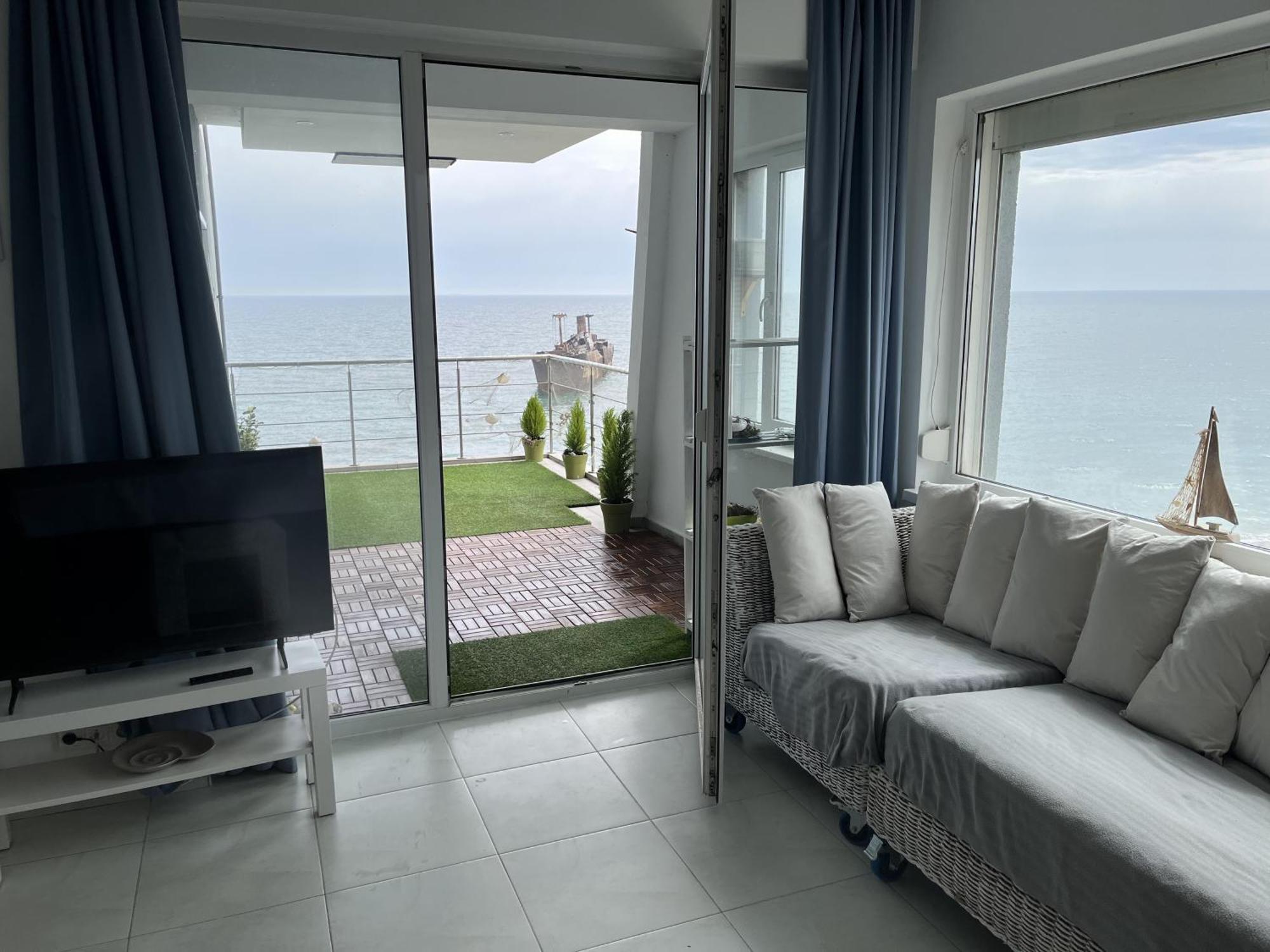 Appartamento Apartament Costinesti Vedere Epava Esterno foto