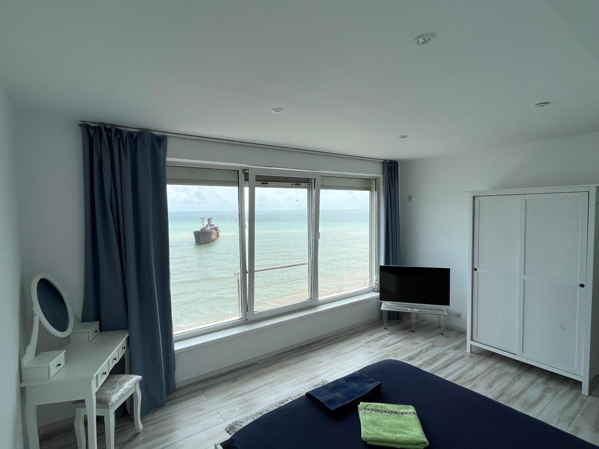 Appartamento Apartament Costinesti Vedere Epava Esterno foto